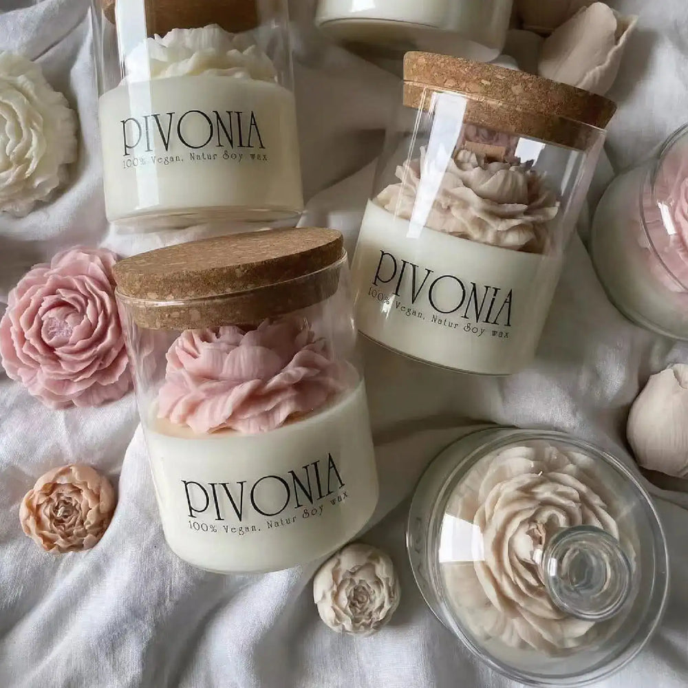 Scented Candle Cup PureGlow Valentine  PureGlow