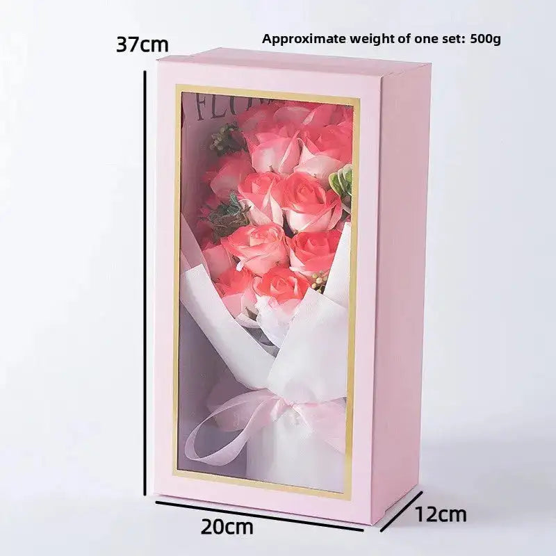 Soap Flower Bouquet PureGlow Valentine  PureGlow