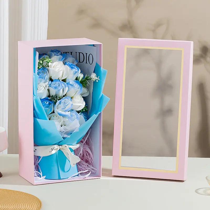 Soap Flower Bouquet.