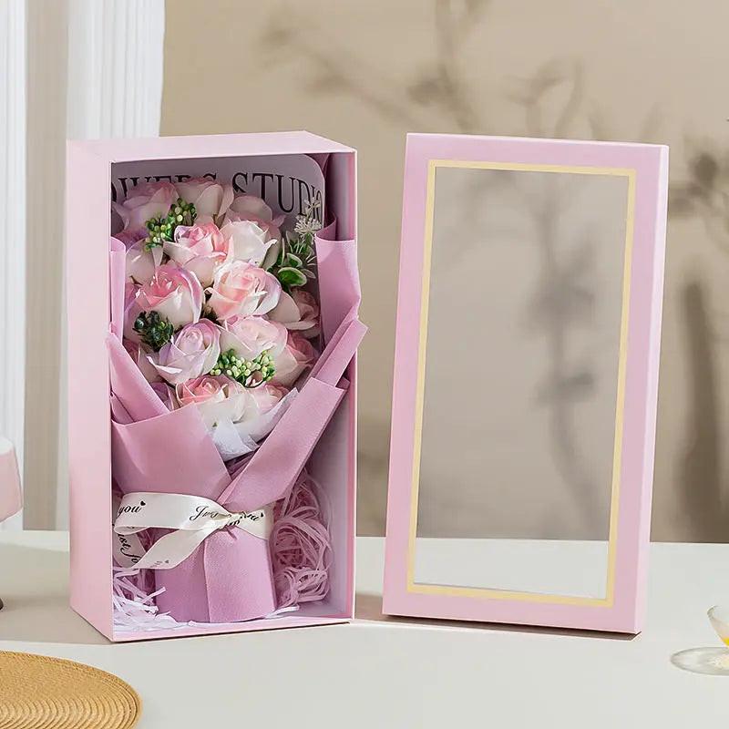 Soap Flower Bouquet.