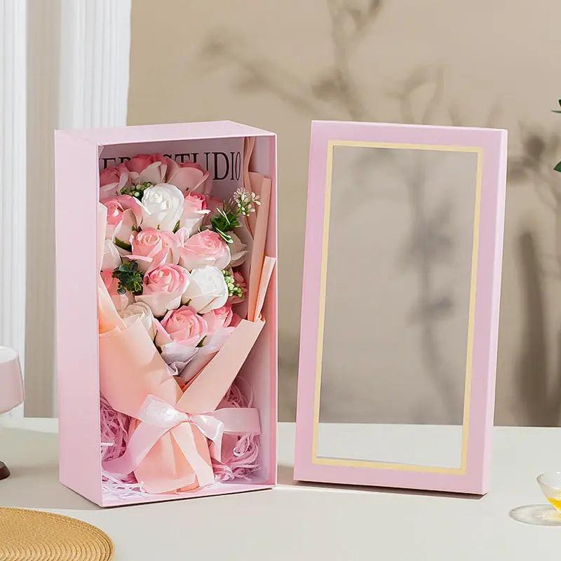 Soap Flower Bouquet.