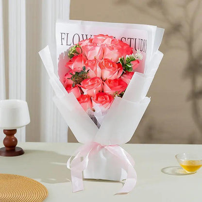 Soap Flower Bouquet.