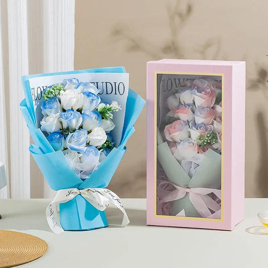 Soap Flower Bouquet.